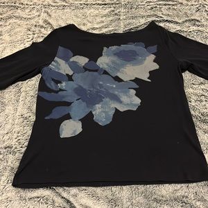 Navy floral St Johns Bay